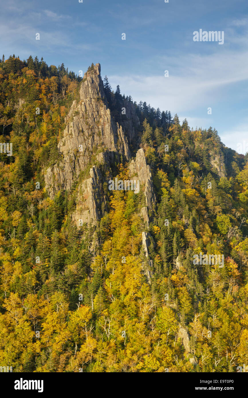 Dixville Notch State Park in New Hampshire USA from a scenic viewpoint