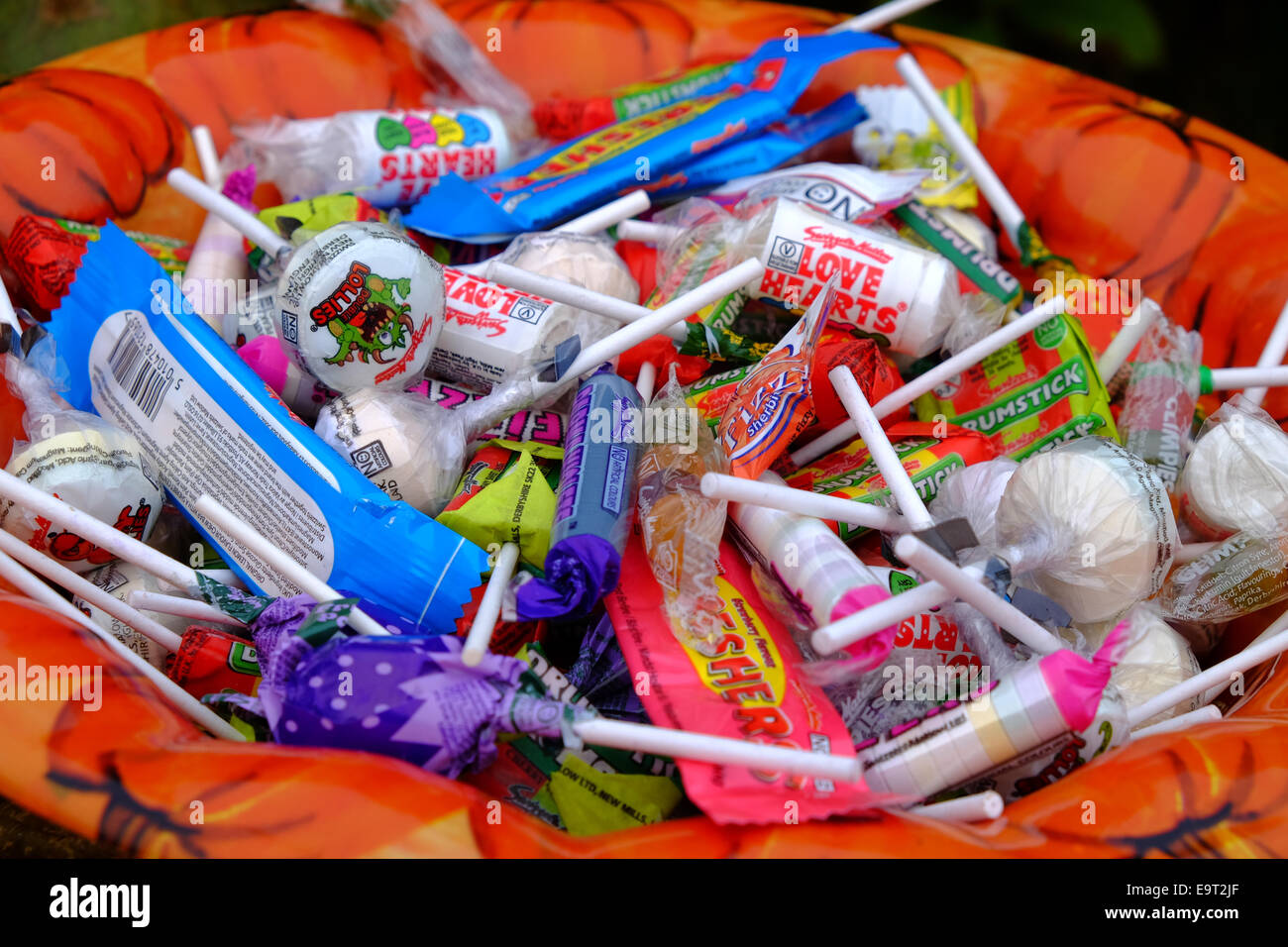 Tray Of Sweets Stock Photo Alamy