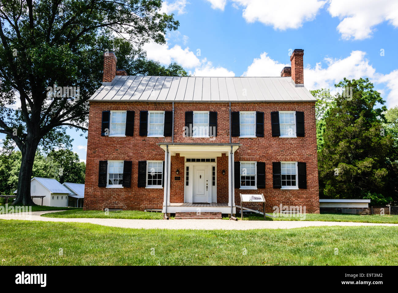 Historic Blenheim, 3610 Old Lee Highway, Fairfax City, Virginia Stock