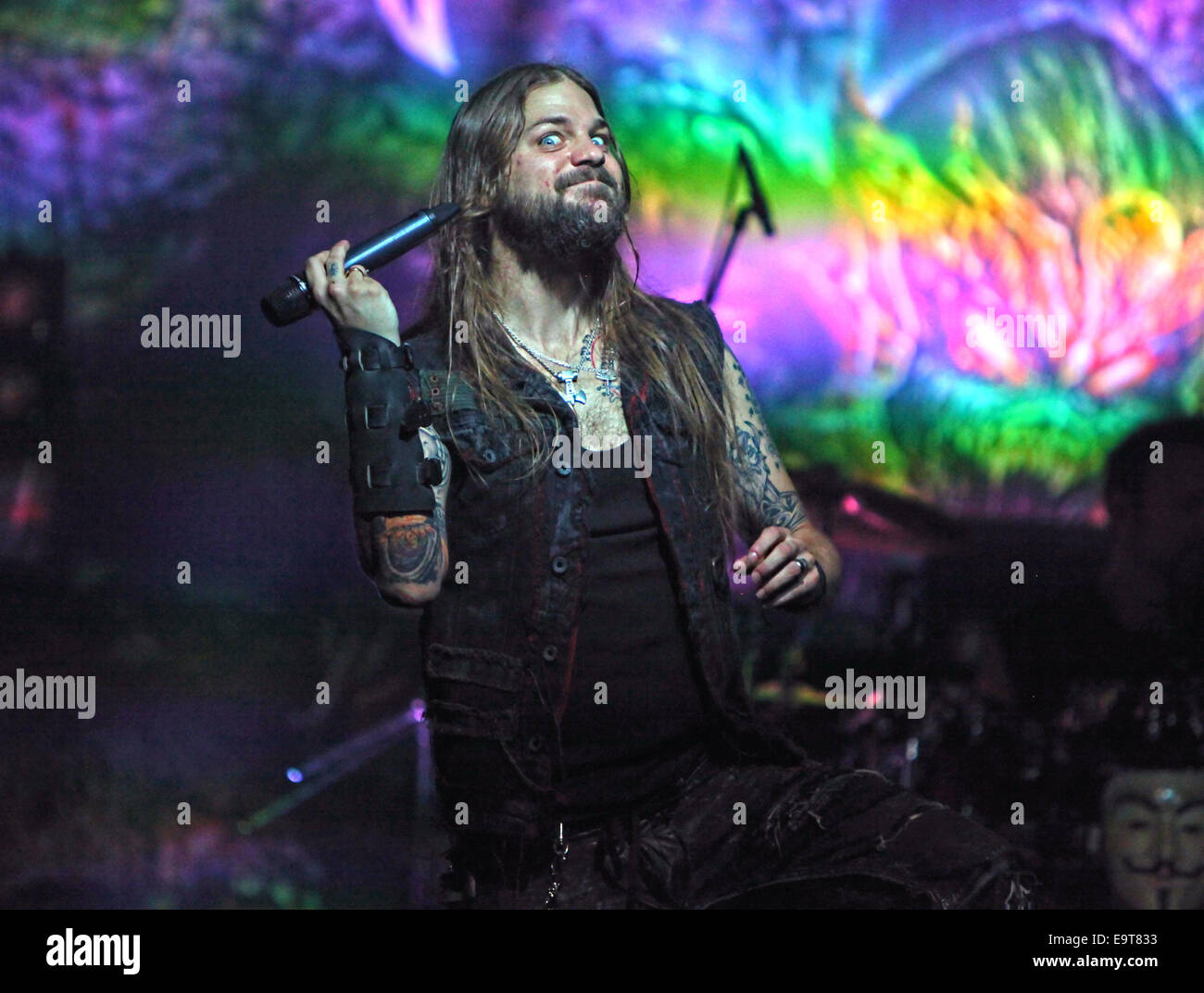 Iced Earth performs at Revolution Live in Fort Lauderdale,Florida ...