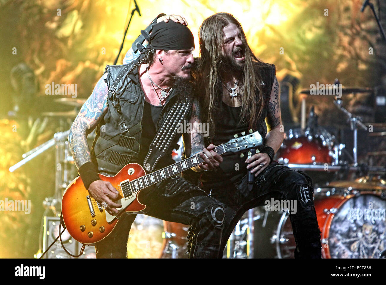 Iced Earth performs at Revolution Live in Fort Lauderdale,Florida ...