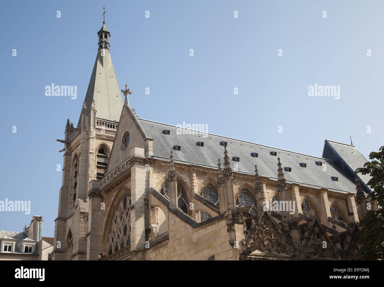 The Church of Saint-Séverin, Paris, France. Stock Photo