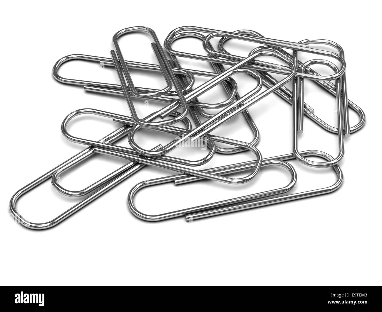 Paperclips Black and White Stock Photos & Images Alamy
