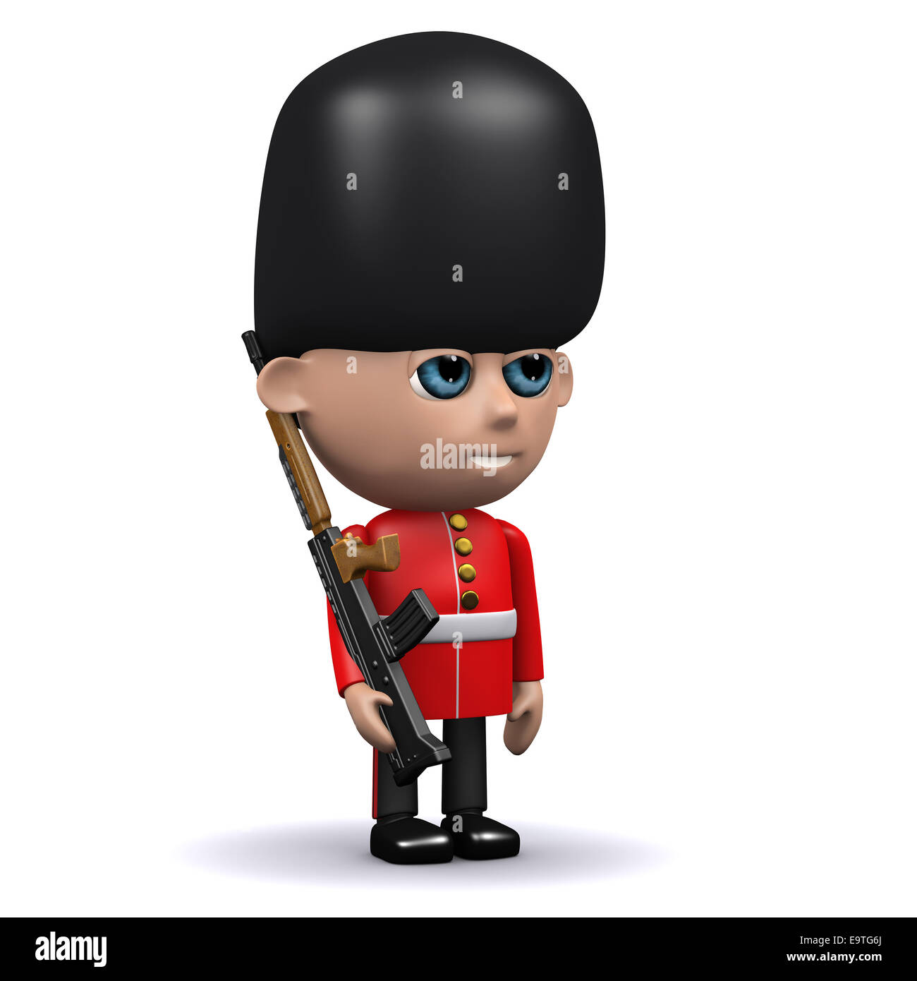 London guard cartoon hi-res stock photography and images - Alamy