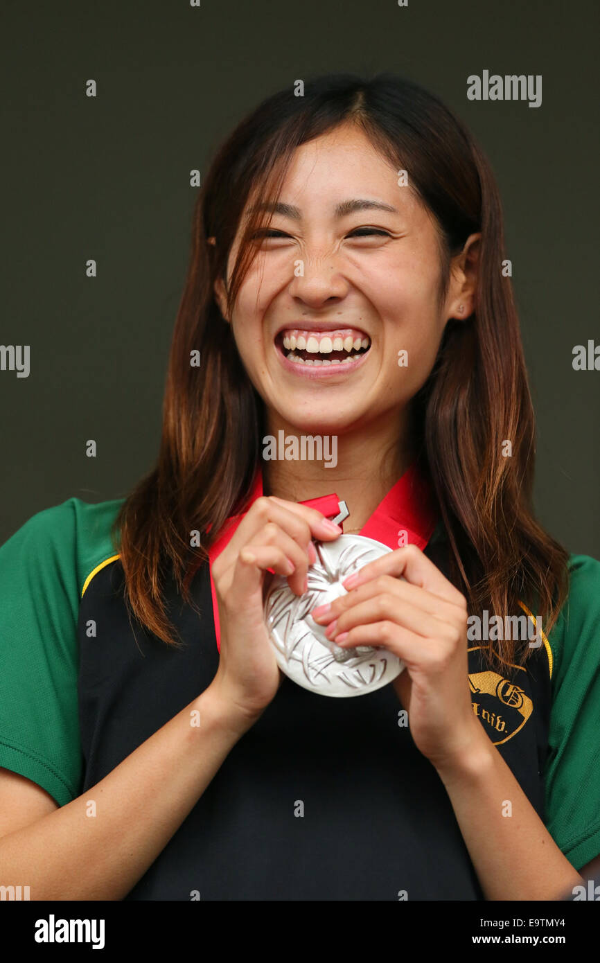 Kanagawa, Japan. 1st Nov, 2014. Sae Shimada Athletics : The 98th Japan