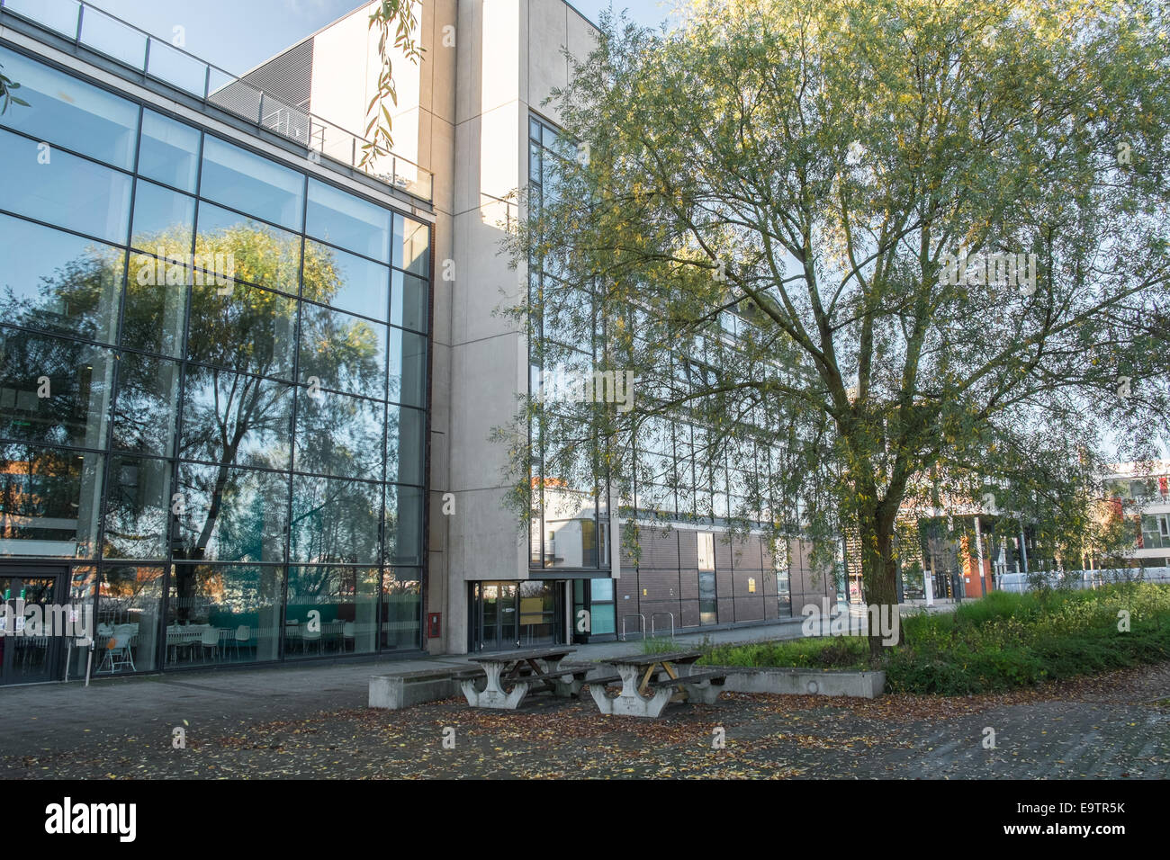 University of Lincoln, Brayford Pool Campus, Lincoln, Lincolnshire UK Stock Photo