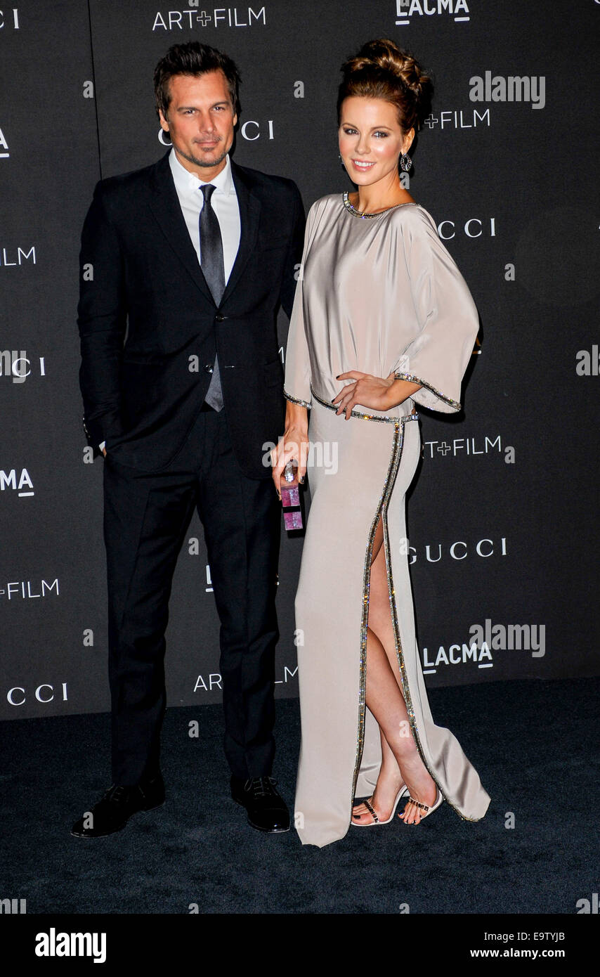 Los Angeles, California, USA. 01st Nov, 2014. Kate Beckinsale & Len