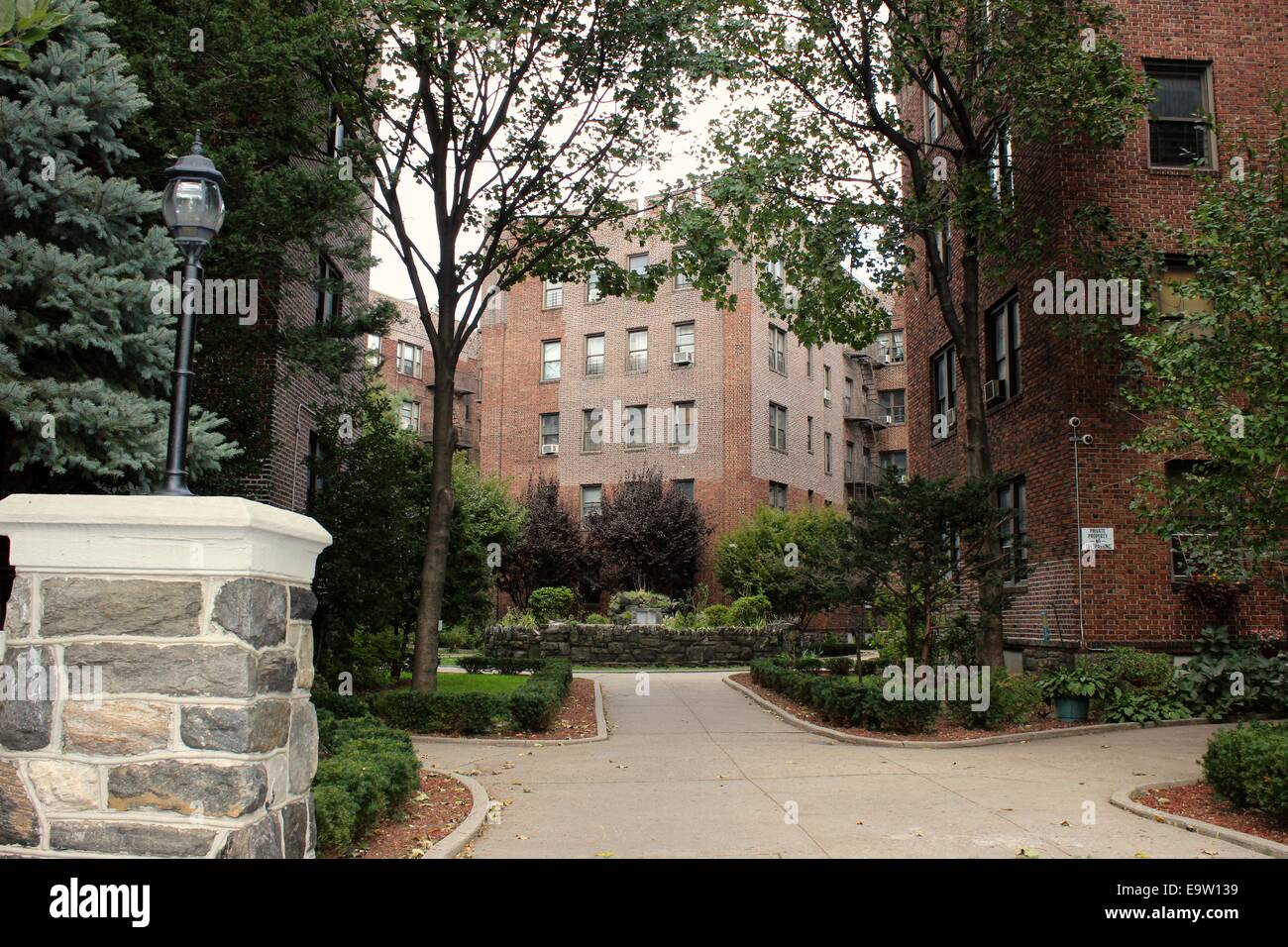 Shalom Aleichem Houses, Kingsbridge Heights, Bronx, New York Stock