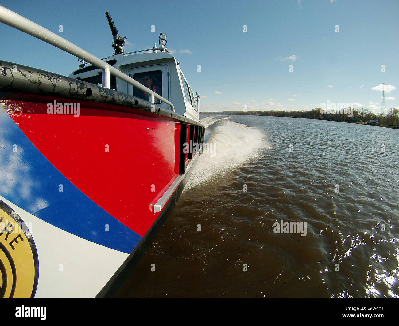 Clinton, IOWA, USA. 1st Jan, 2012. The Clinton Fire Department race to