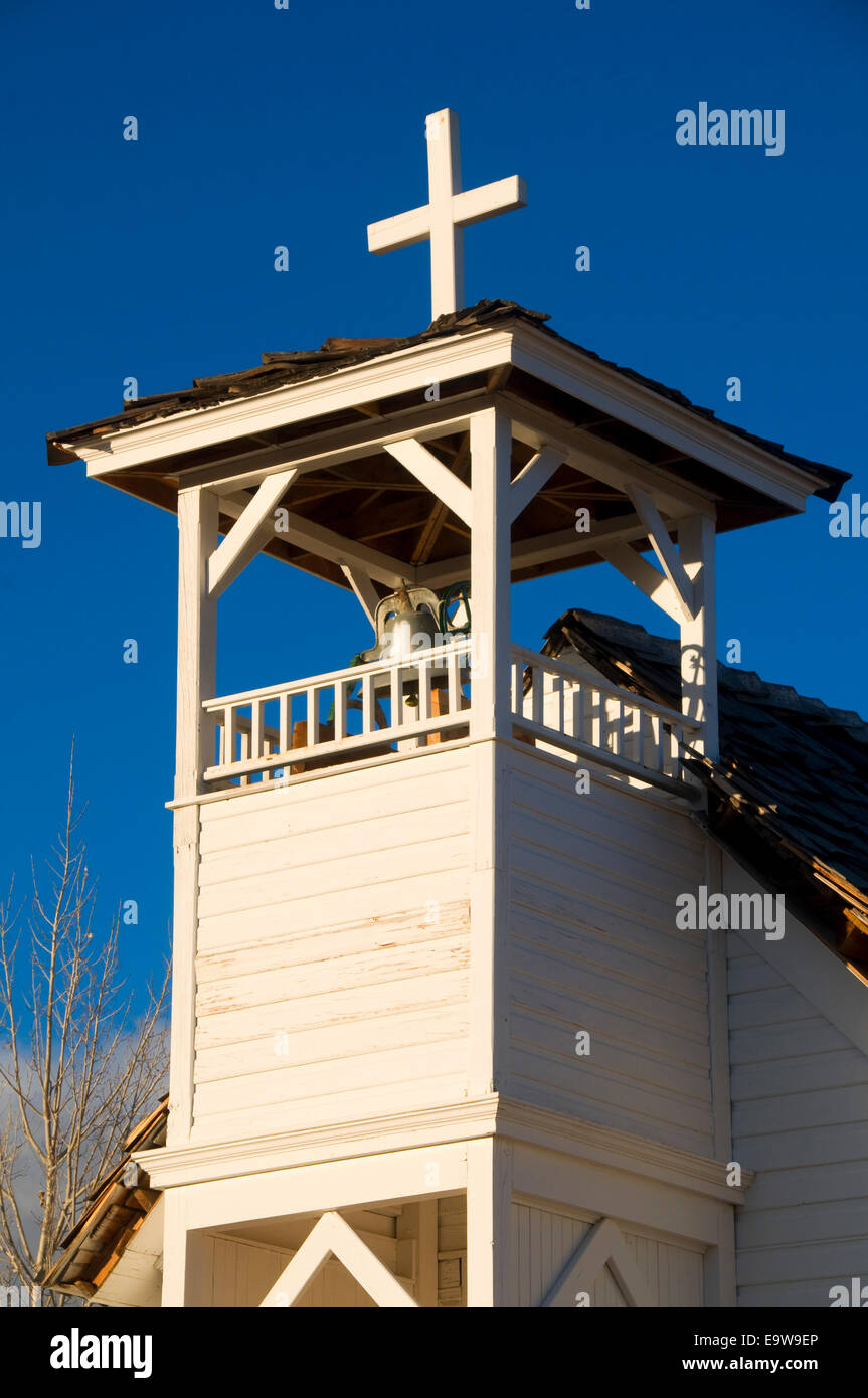 Rural church, Doyle, California Stock Photo Alamy