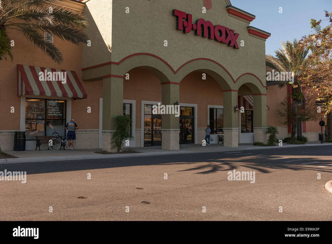T.J.Maxx Storefront in Lady lake Florida USA Stock Photo Alamy