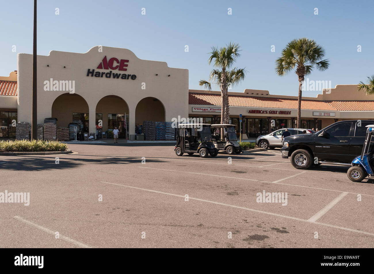 Ace Hardware located in Lady Lake Florida USA Stock Photo Alamy
