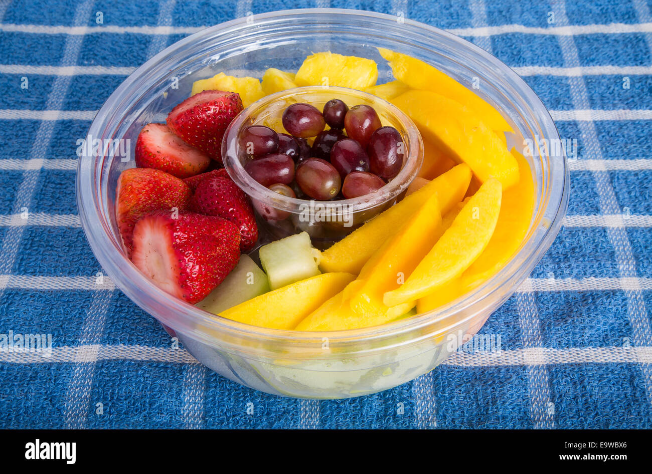 Fresh fruit mix in plastic hi-res stock photography and images - Alamy