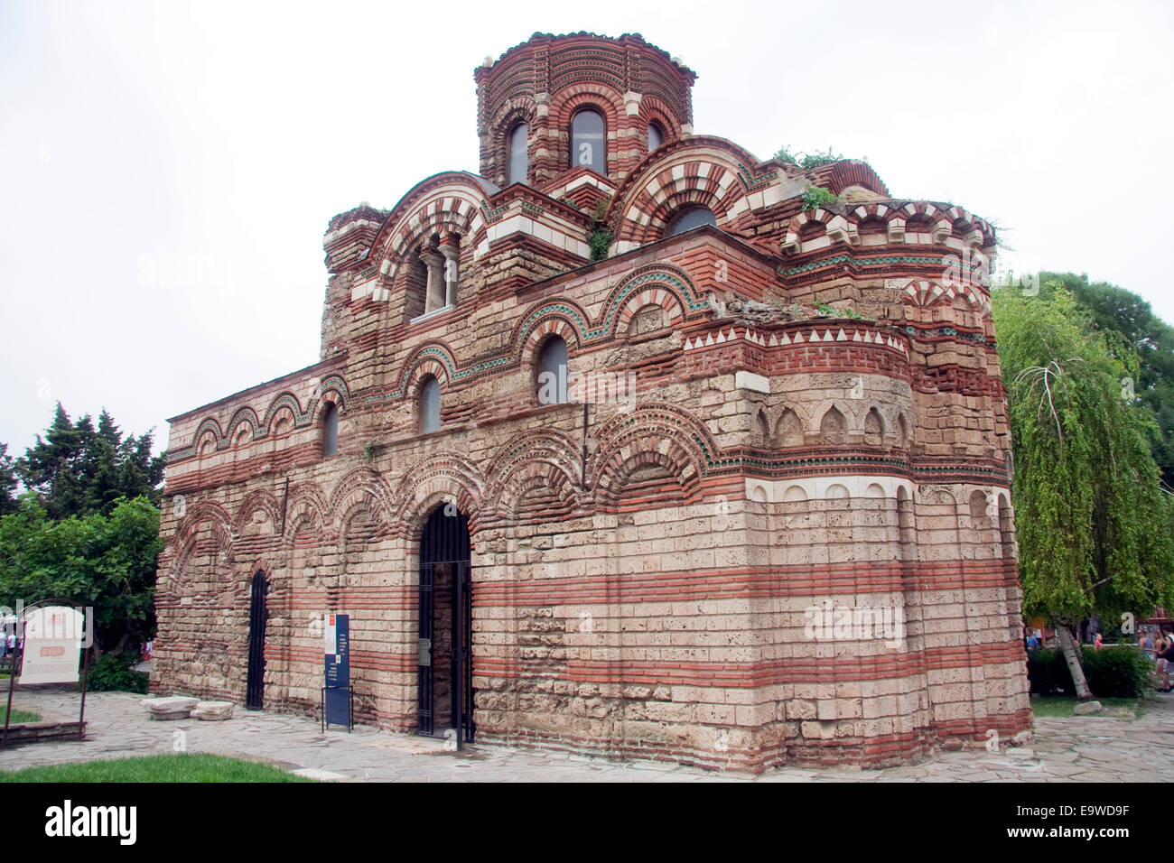 Church of Christ Pantocrator in Nesebar, Bulgaria. Stock Photo