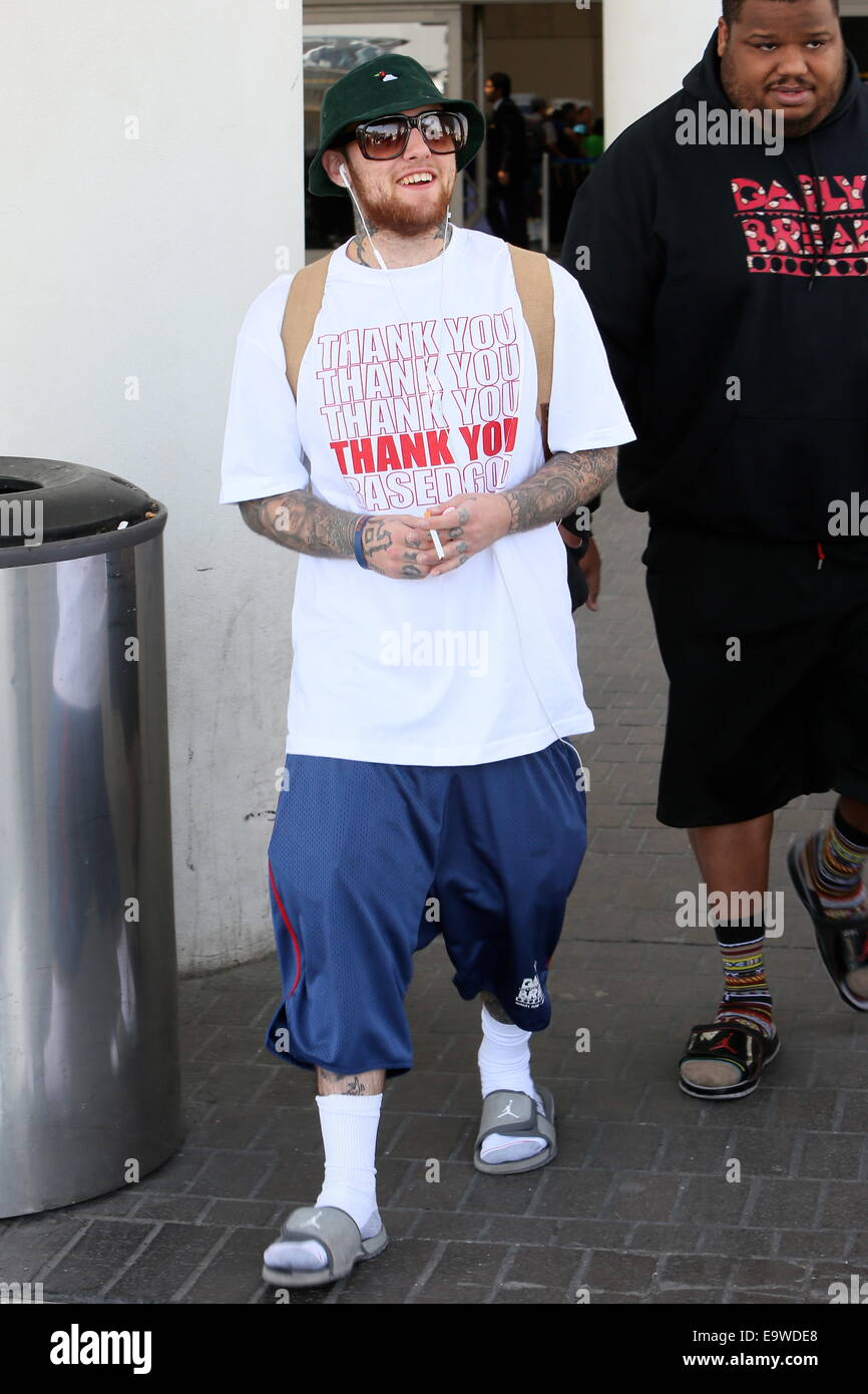 Rapper mac miller los angeles hi res stock photography and images