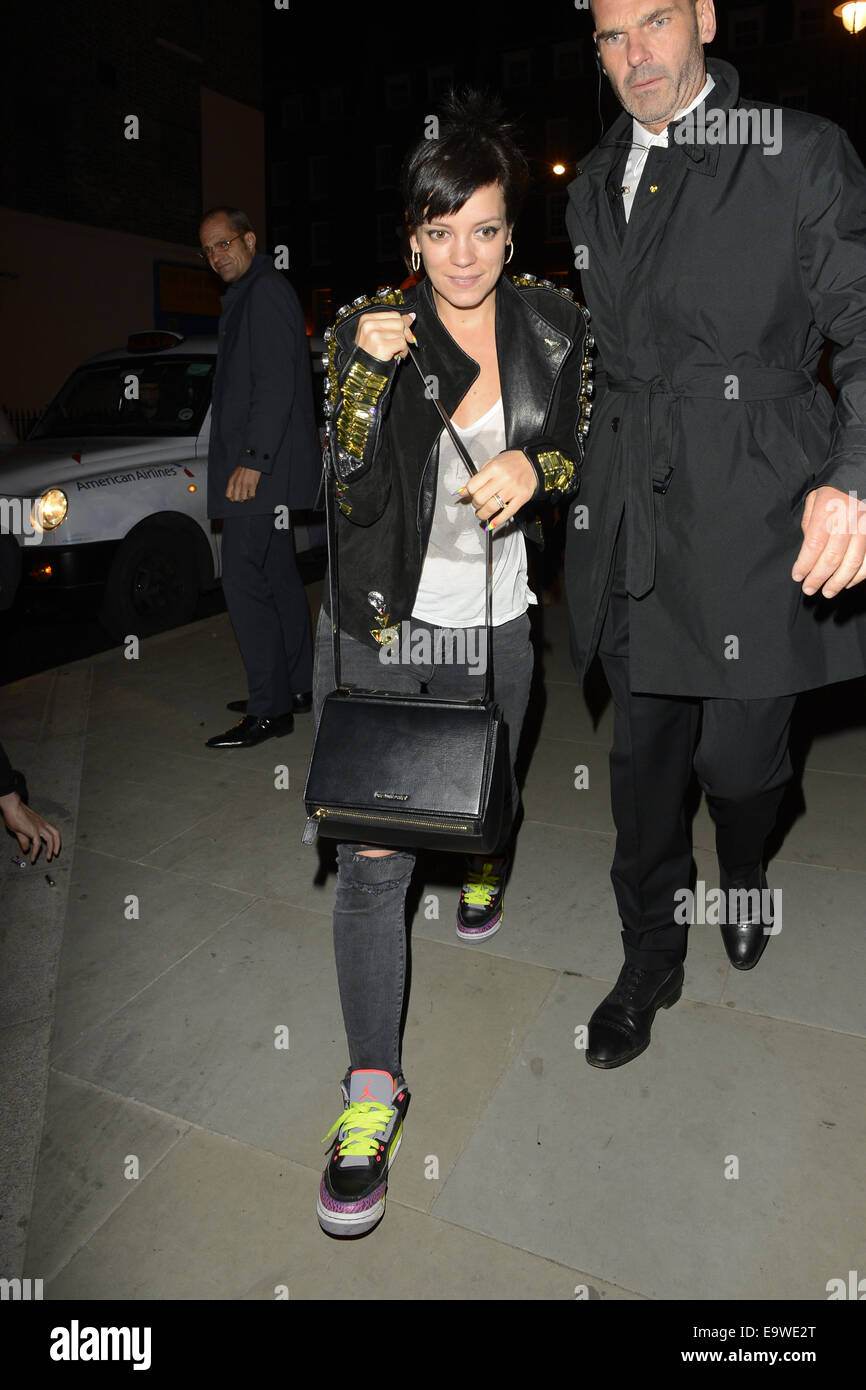 Prada afterparty at the Chiltern Firehouse restaurant in Marylebone
