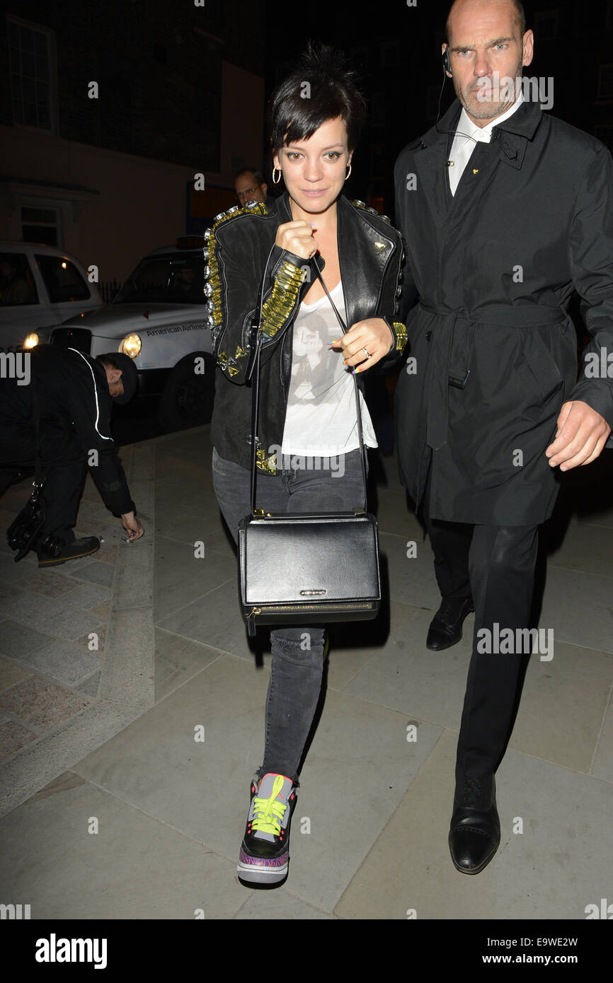 Prada afterparty at the Chiltern Firehouse restaurant in Marylebone