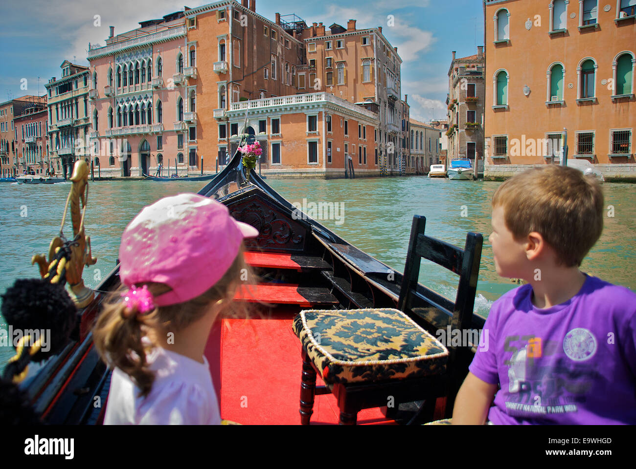 Children gondola venice hi-res stock photography and images - Alamy