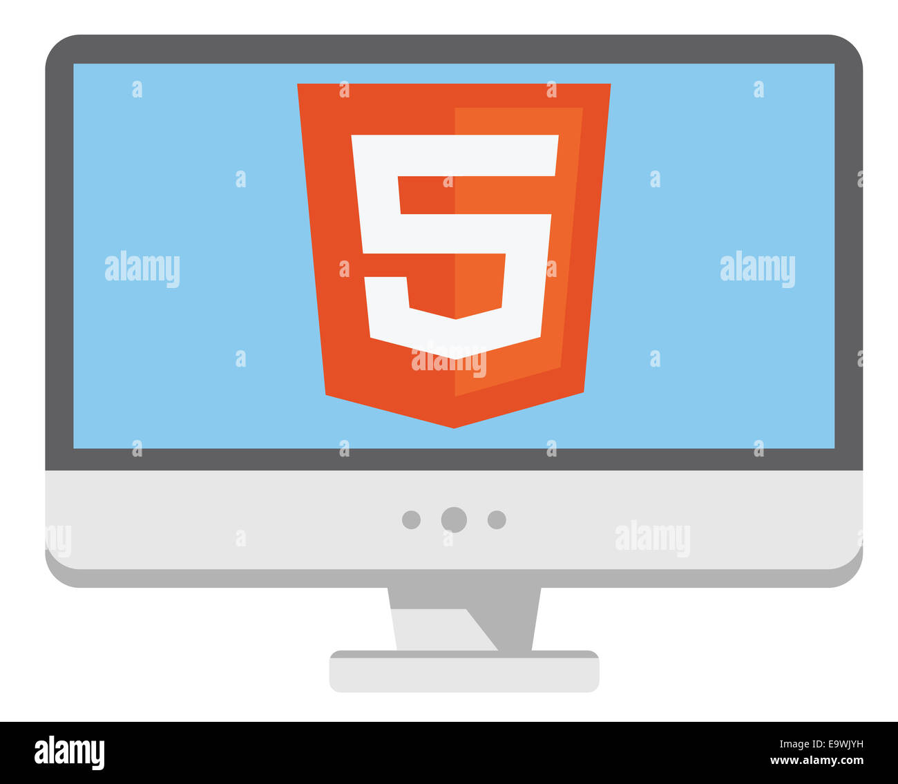 Html5 Flat Icon