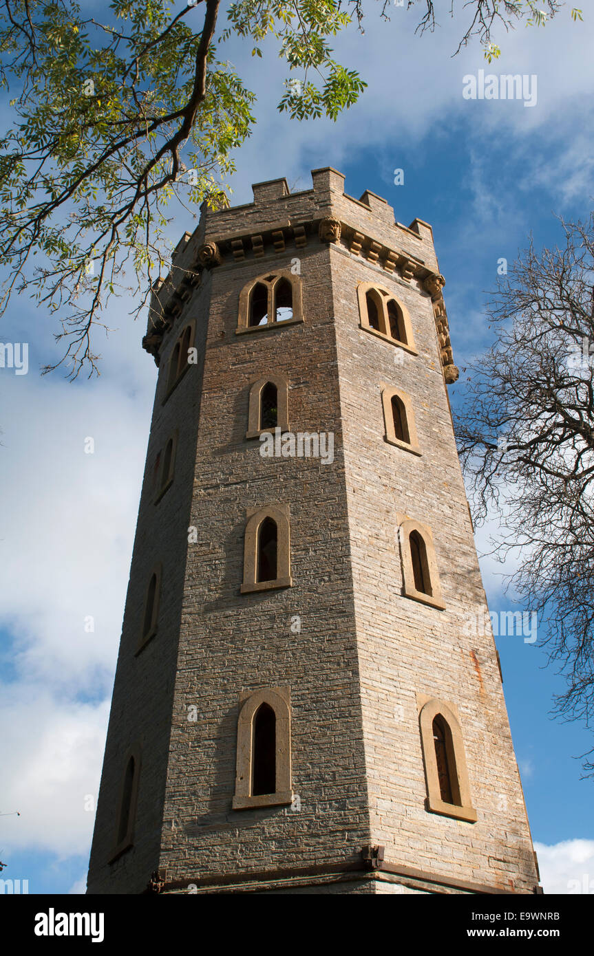 Leicester Tower at the Battle of Evesham site, Worcestershire, England, UK Stock Photo