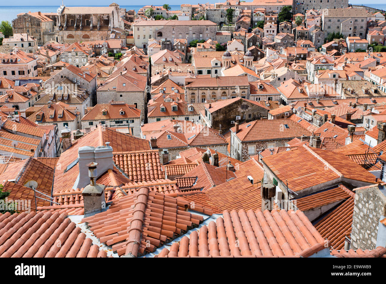 Rooftop view ancient city hi-res stock photography and images - Alamy