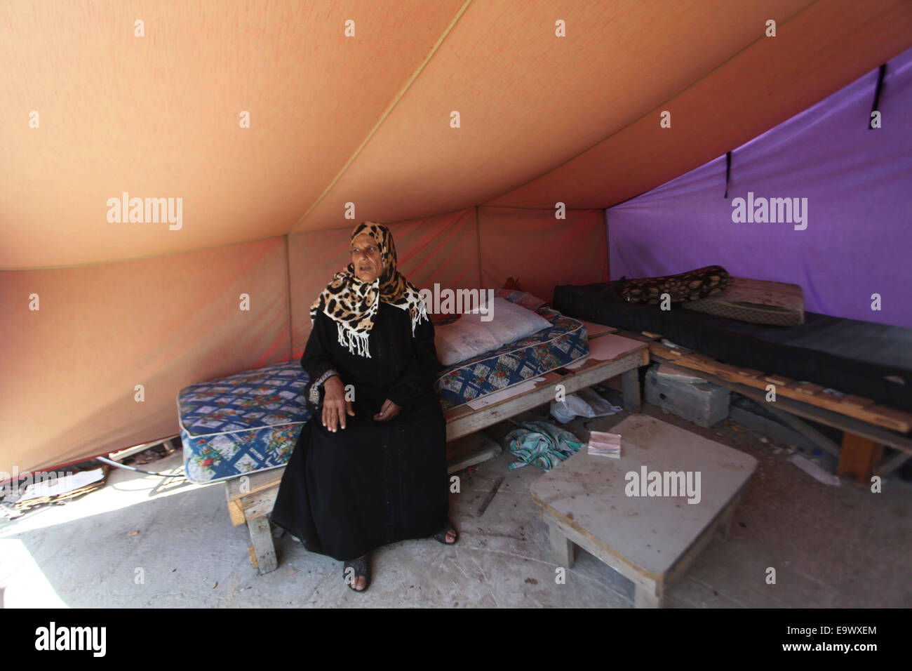 Gaza City, Gaza Strip, Palestinian Territory. 3rd Nov, 2014. A ...