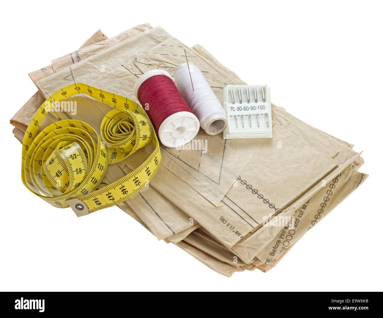 Dressmaking materials hi-res stock photography and images - Alamy