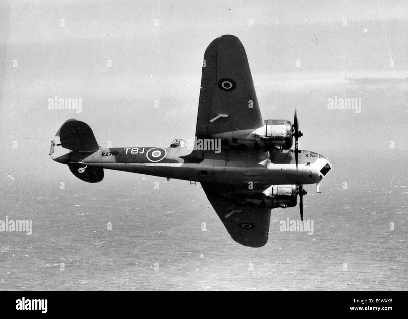 Bristol Blenheim Mk IV Mark four RAF fighter bomber of WW2 Stock Photo