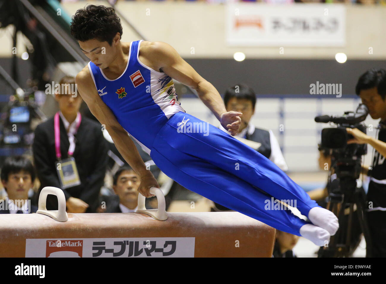 Tokyo, Japan. 2nd Nov, 2014. Kohei Kameyama Artistic Gymnastics Kohei