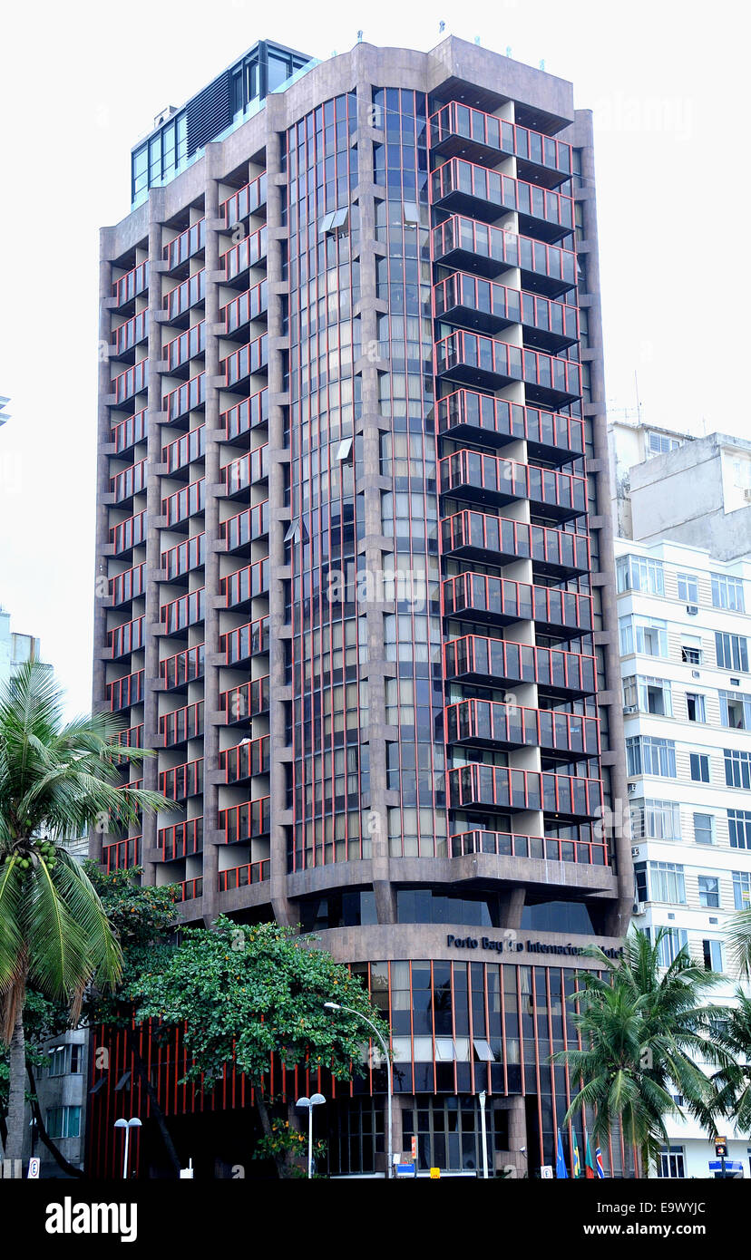 Porto Bay Rio International Hotel Rio De Janeiro Brazil Stock Photo Alamy