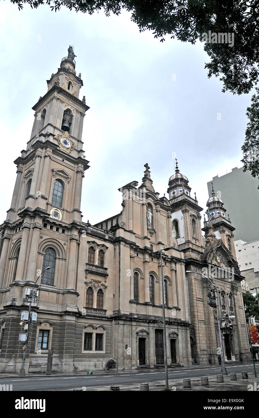 Old Cathedral of Rio de Janeiro, Church of Our Lady of Mount Carmel of the  Ancient Se, Rio de Janeiro, Brazil Stock Photo - Alamy