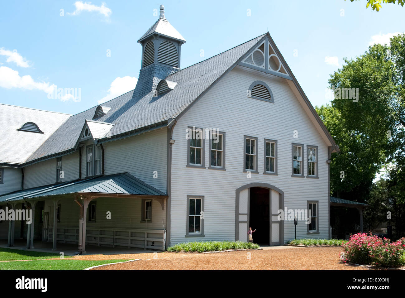 Belle Meade Mansion, Carriage House Stock Photo