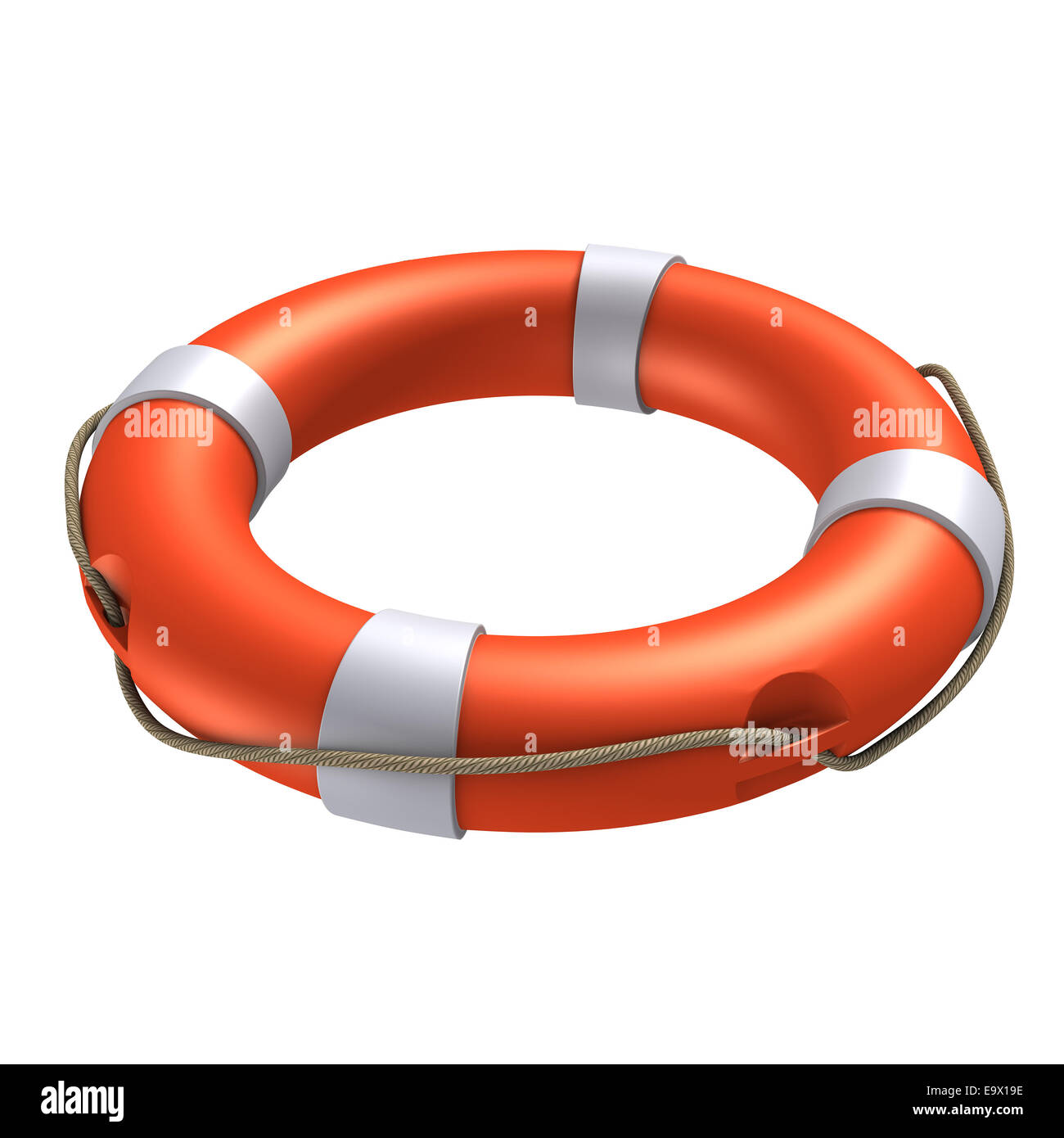 3d render of a life ring Stock Photo - Alamy