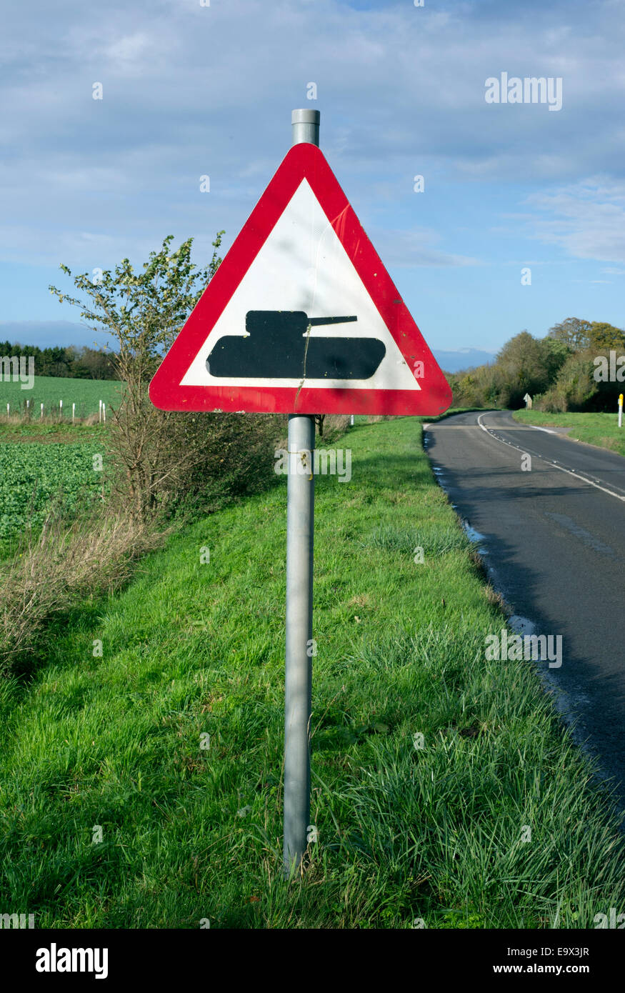 Funny road sign uk hi-res stock photography and images - Alamy