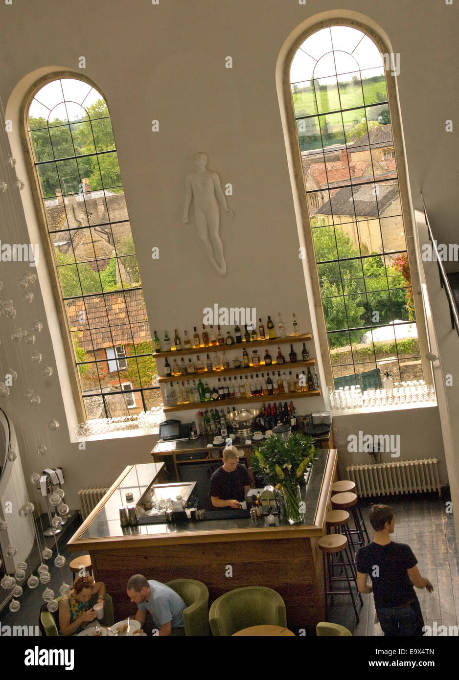 The Chapel, cafe/restaurant, Bruton, Somerset, UK Stock Photo Alamy