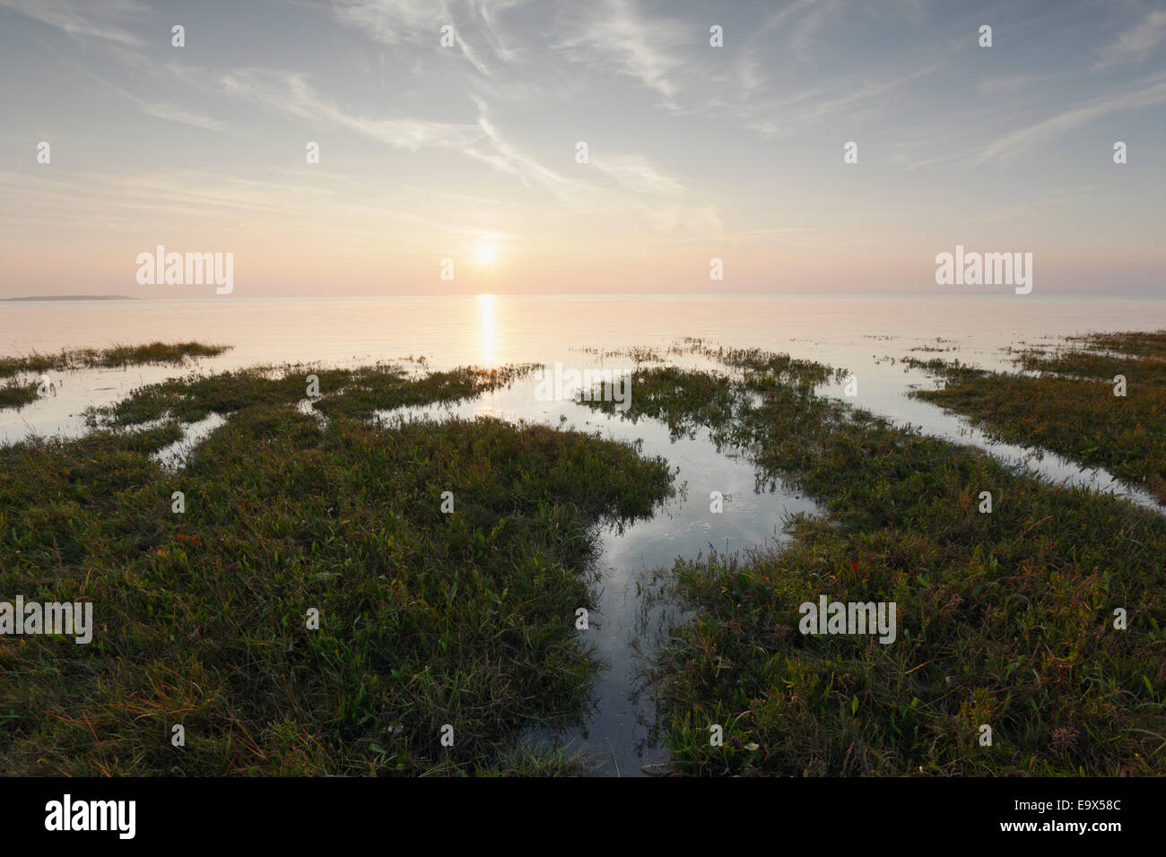High tide at sunset hires stock photography and images Alamy