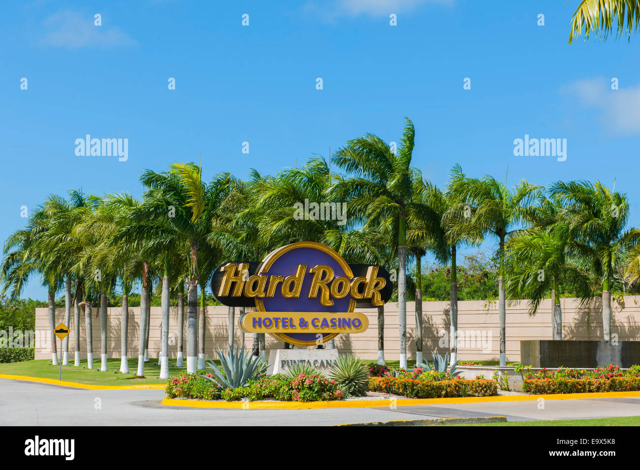 Dominikanische Republik, Osten, Punta Cana, Bavaro, Hard Rock Hotel Stock Photo