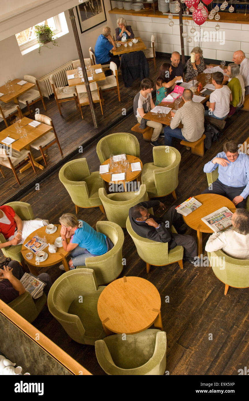 The Chapel, cafe/restaurant, Bruton, Somerset, UK Stock Photo Alamy