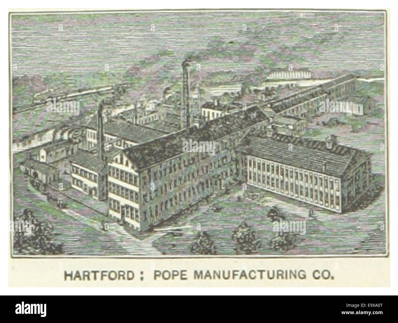USCT(1891) p142 HARTFORD, POPE MANUFACTURING COMPANY Stock Photo Alamy