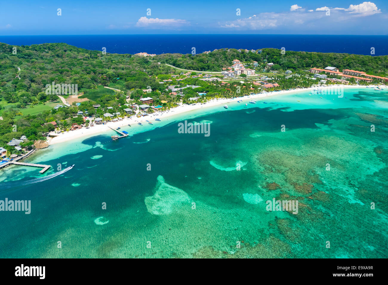 Aerial photo of Roatan island #39 s West Bay Stock Photo Alamy Aerial photo of Roatan island #39 s West Bay Stock Photo Alamy