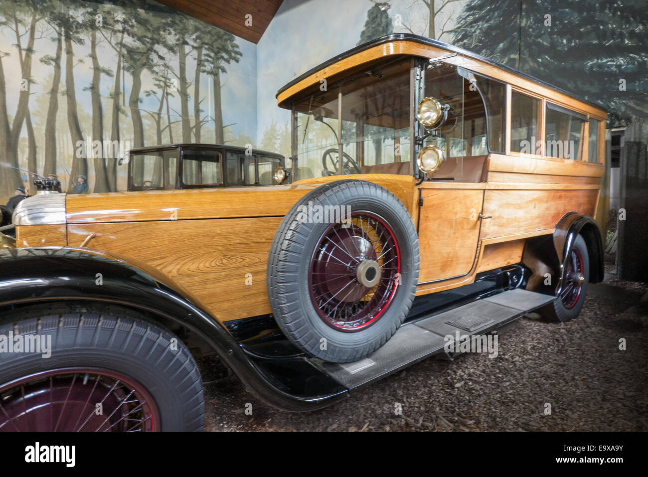 Daimler shooting brake 57hp, 1924, commissioned by George V, king of UK. Stock Photo