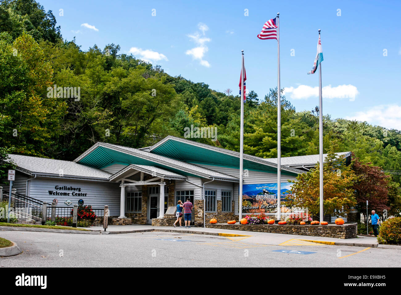 Gatlinburg Center in Tennessee Stock Photo Alamy