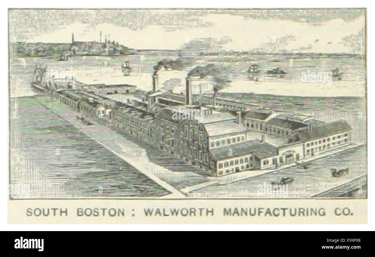 USMA(1891) p394 SOUTH BOSTON, WALWORTH MANUFACTURING COMPANY Stock