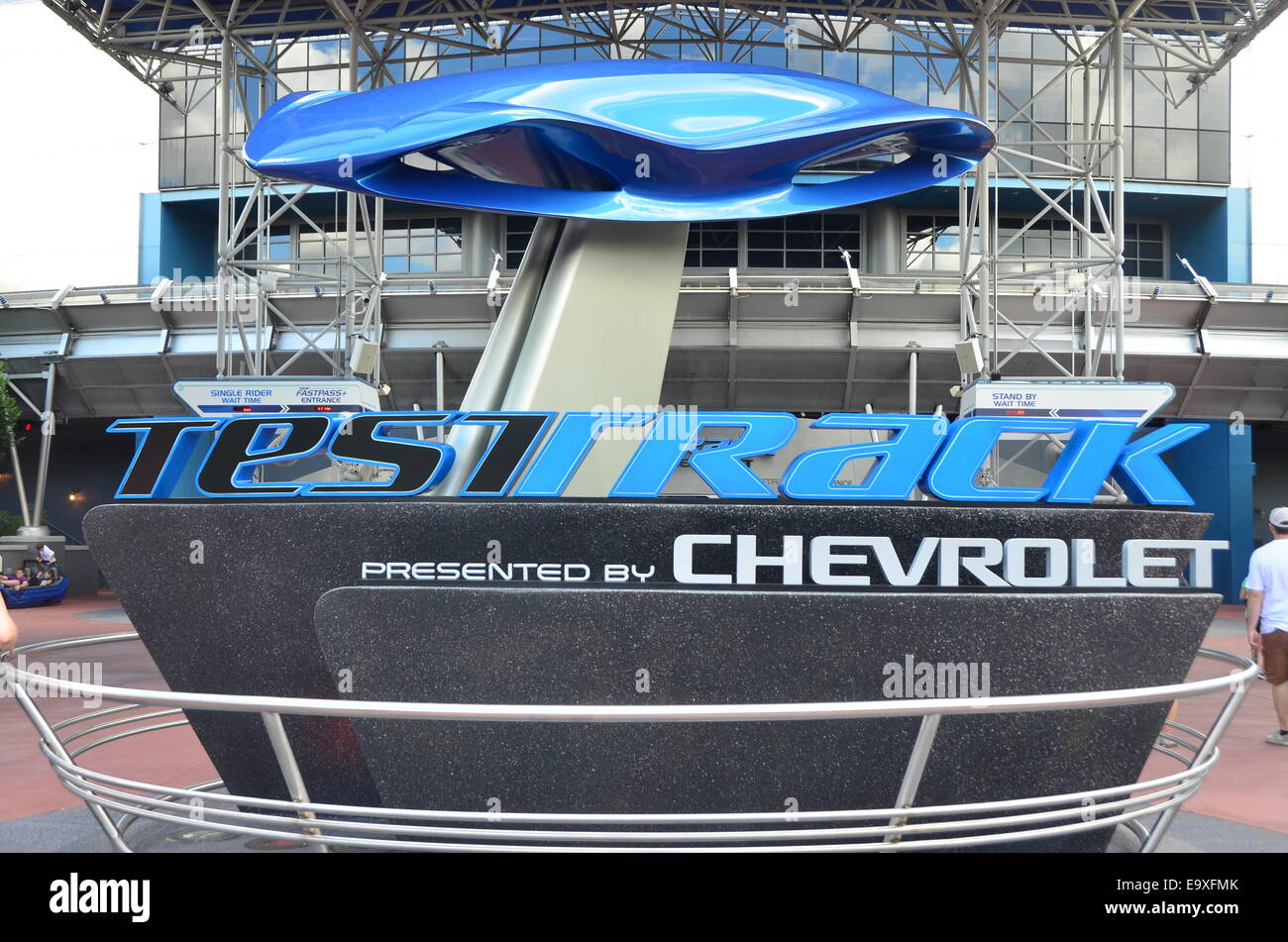 Test track ride epcot walt hires stock photography and images Alamy