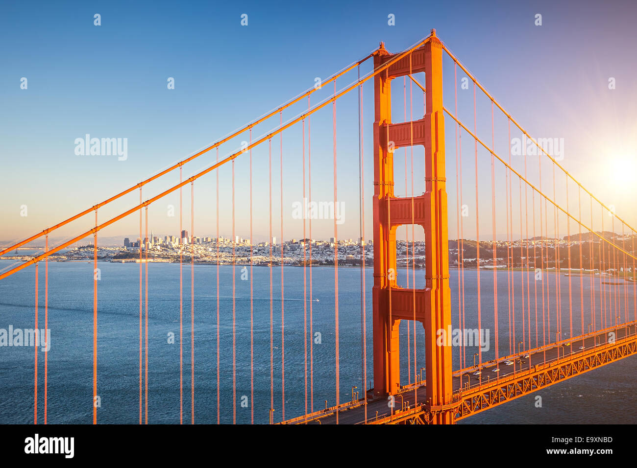 Golden Gate Bridge Stock Photo