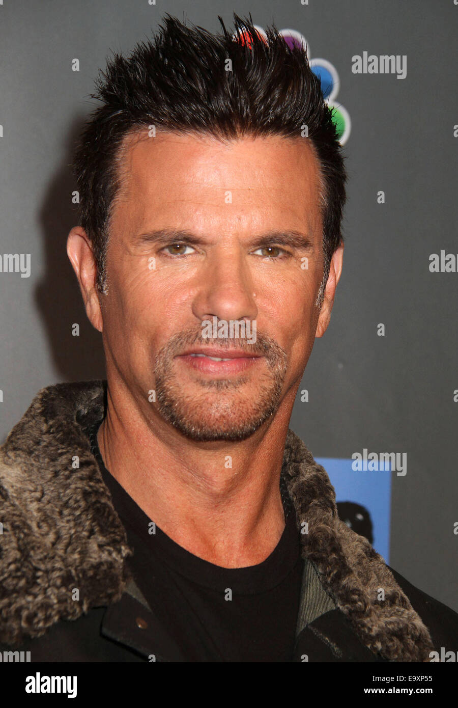 March 19, 2014 - New York, New York, U.S. - Actor LORENZO LAMAS attends 'The Celebrity Apprentice' Season 14 Press Conference on March 20, 2014 at Studio 59. Embargo lifted on November 4, 2014. (Credit Image: © Nancy Kaszerman/ZUMAPRESS.com) Stock Photo