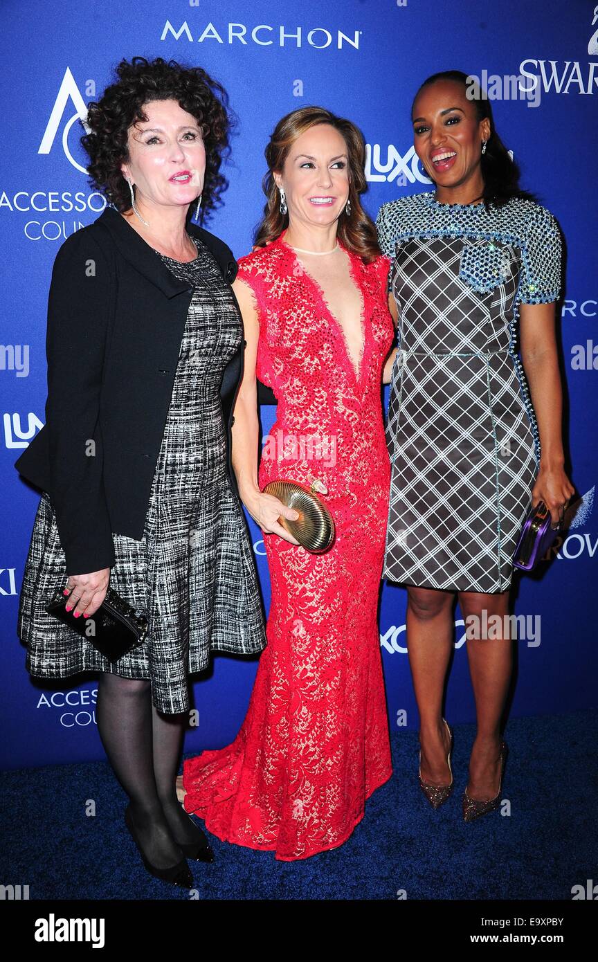 New York, NY, USA. 3rd Nov, 2014. Lyn Paolo, Karen Giberson, Kerry