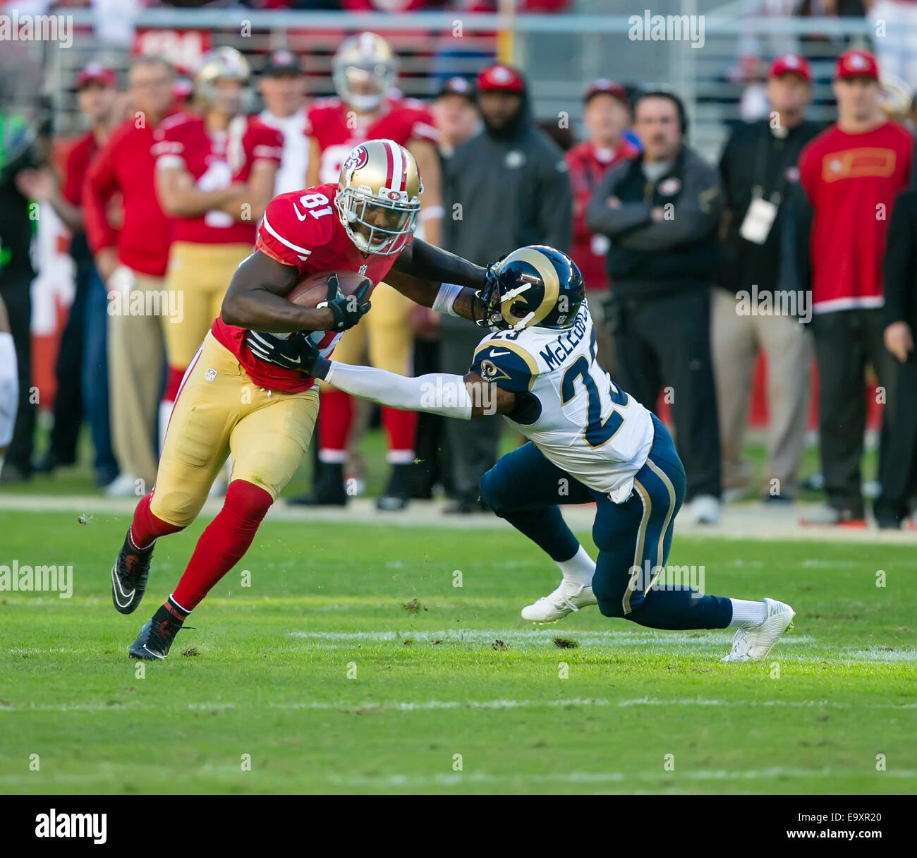 Anquan Boldin 49ers Practice