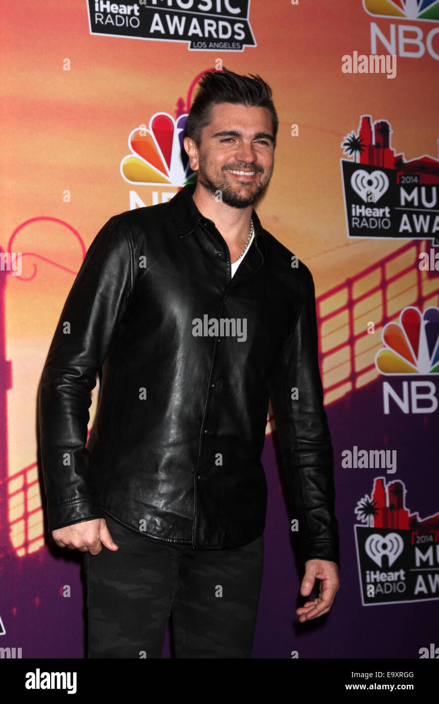 iHeart Radio Music Awards Press Room Featuring .Juanes Where Los