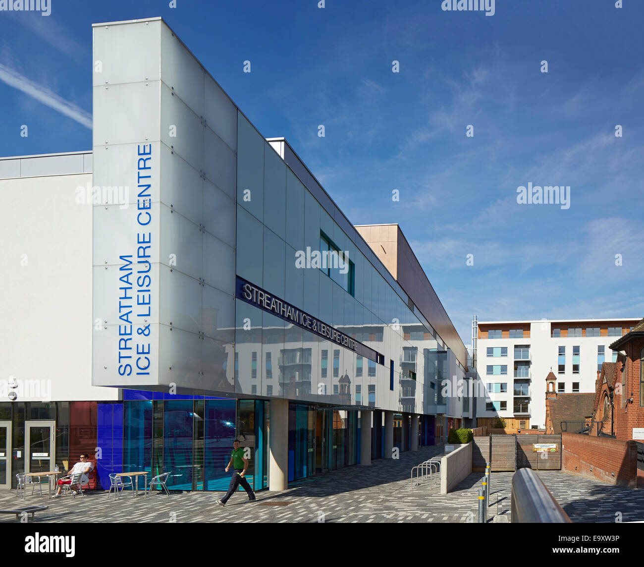 Streatham Hub Leisure Development, London, United Kingdom. Architect Michael Aukett Architects